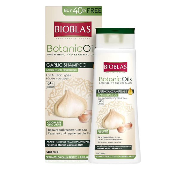 Bioblas Shampooing Anti Chute à l'Ail