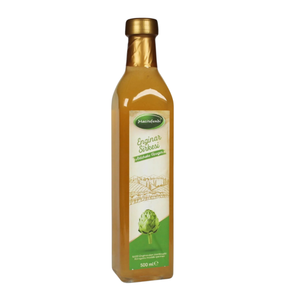 Vinaigre d'Artichaut Mecitefendi - Bienfaits naturels pour votre santé 500 ml en Verre
