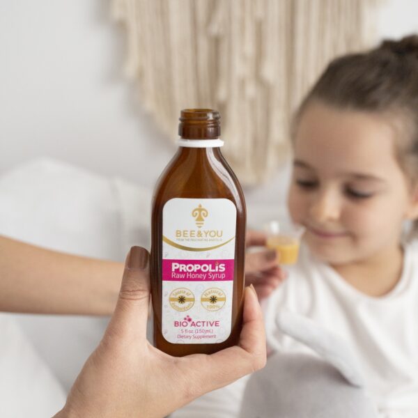 sirop miel propolis pour enfants