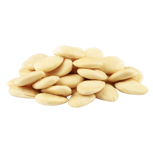 Amandes Blanches entières sans peau sans sel