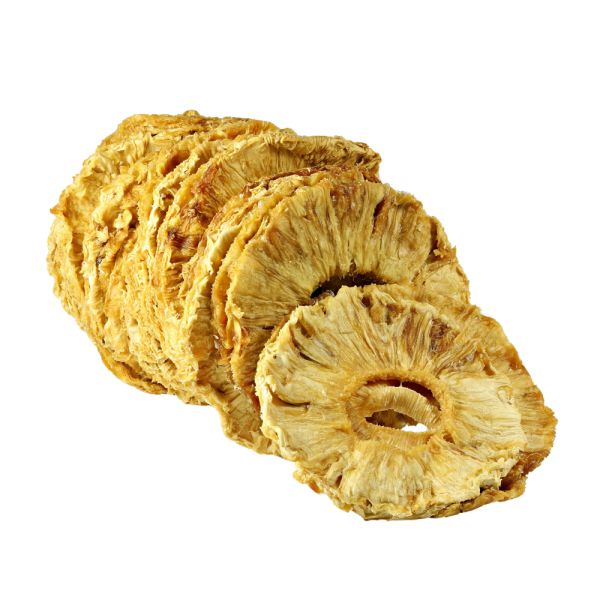ananas séchés en tranche
