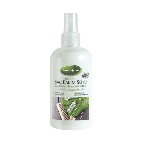 Lait de Soin Capillaire Mecitefendi Hydratation et Douceur Naturelles 250 ml Spray