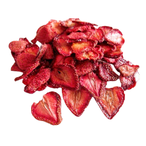 Tranches de fraise séchées