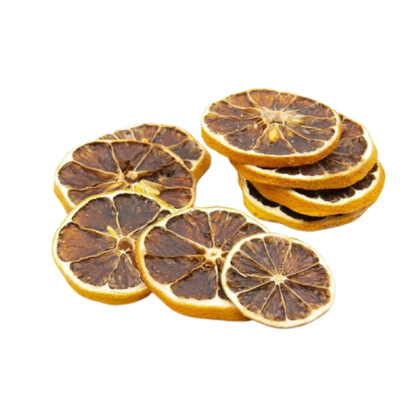 tranches de citron séchées déshydratées