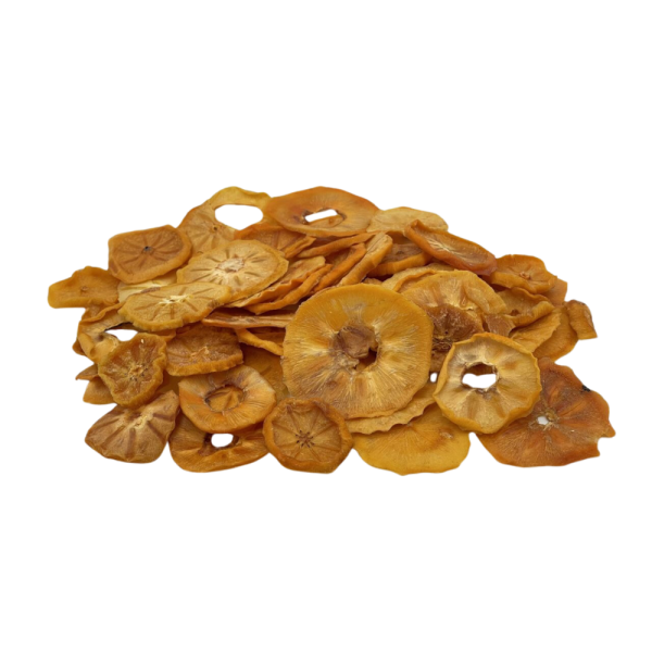 Tranches de Kaki séché en tranche
