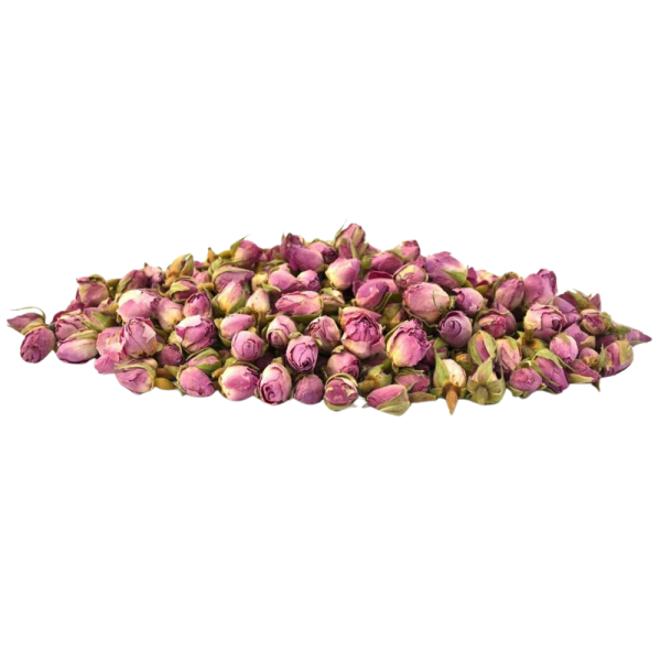 boutons de rose séchés naturels