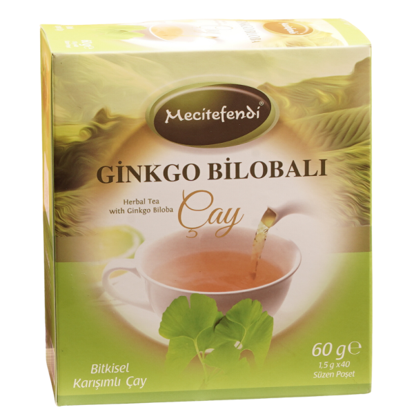 thé ginkgo biloba 40 sachets mecitefendi