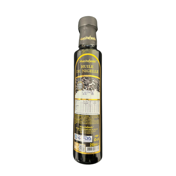 Huile de Nigelle 250 ml Mecitefendi Un Remède Naturel Multifonction