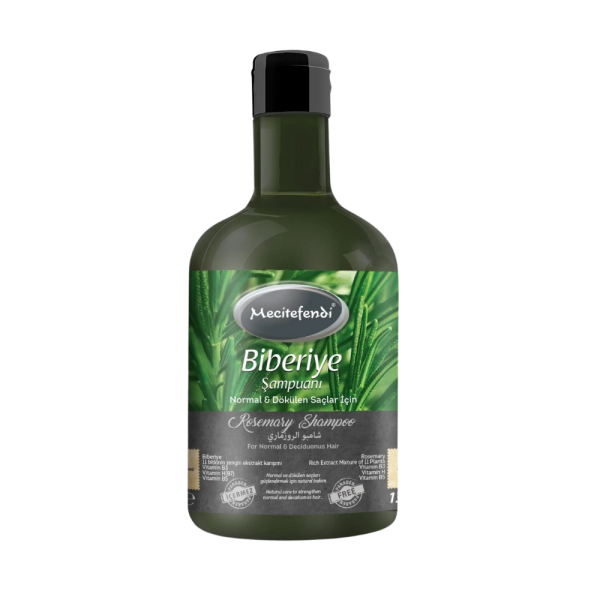 Shampooing au Romarin Mecitefendi Vitalité et Fraîcheur pour Vos Cheveux 400 ml