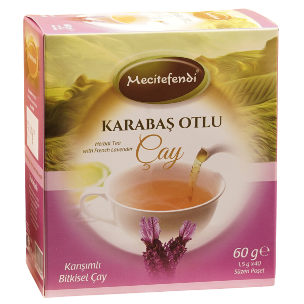 thé lavande papillon stoechas 40 sachets mecitefendi