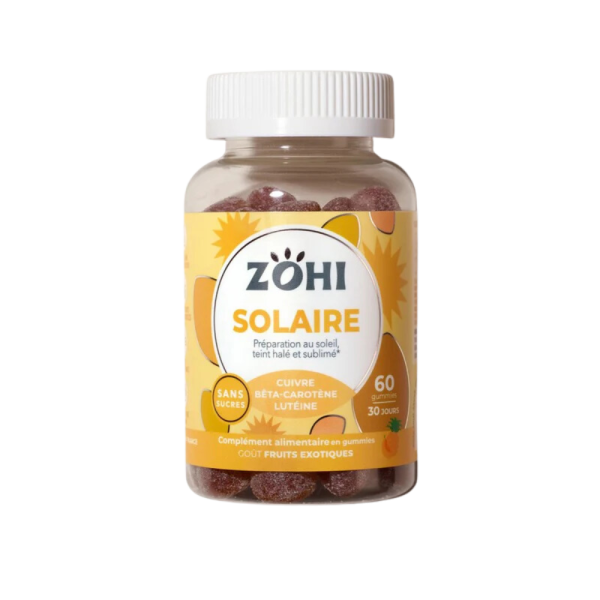 Zohi Solaire Complément Alimentaire 60 gummies