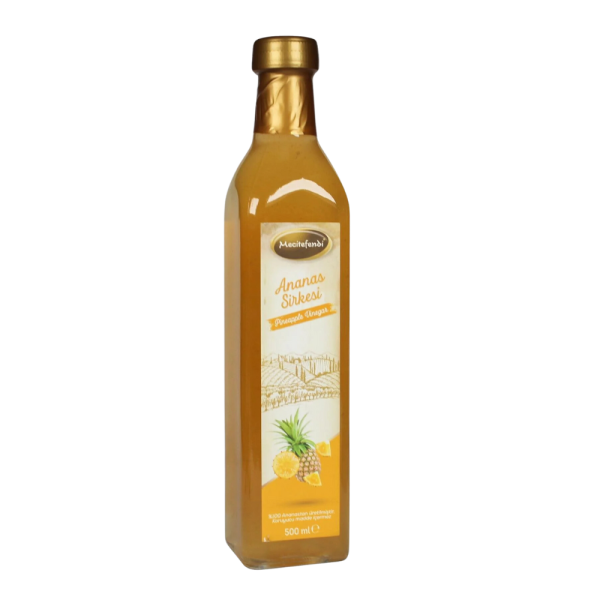 Vinaigre d'Ananas Mecitefendi - Une touche exotique et saine pour votre quotidien 500 ml en Verre