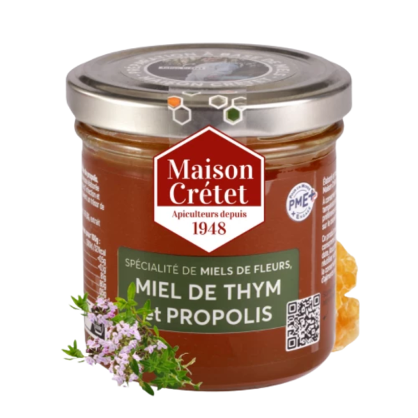 Maison cretet Miel de Thym, Fleurs et Propolis