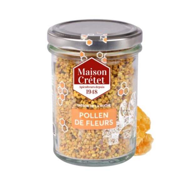 Miel Crétet Pollen de Fleurs 125 g