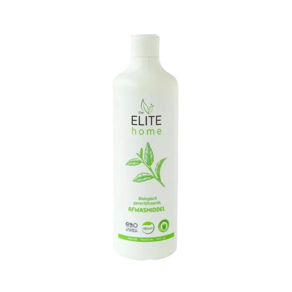 The Elite Home Liquide Vaisselle à la main Certifié Bio, sans parfum 750 ml