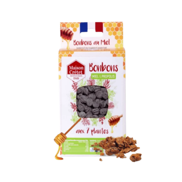 Bonbons au Miel, Propolis et 7 Plantes 150 g