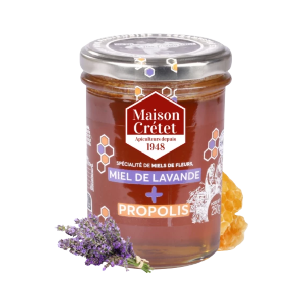 maison crétet miel de lavande maritime et propolis