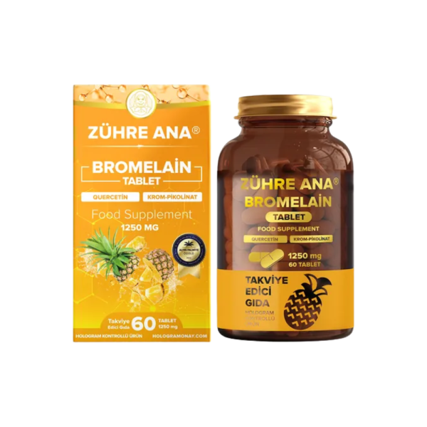 zuhre ana Bromélaïne Comprimés bromelain complément alimentaire