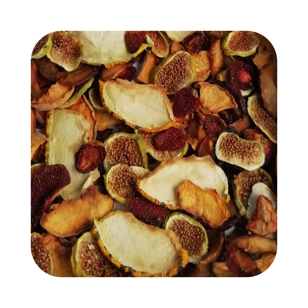 Mélange de Fruits Secs Naturels 180 g – Prune, Melon, Fraise, Orange et Figue Séchée Mélange de Fruits Secs Naturels 180 g – Prune, Melon, Fraise, Orange et Figue Séchée