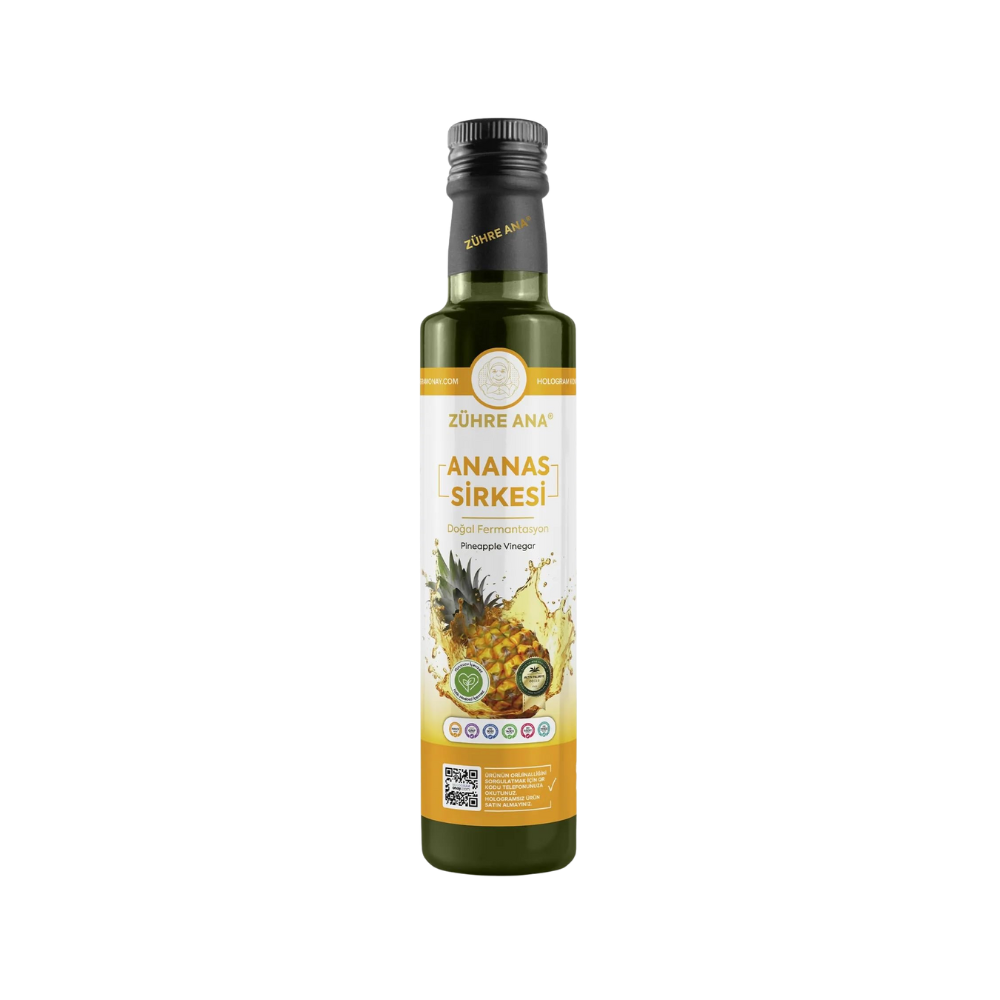 Zühre Ana Vinaigre d’Ananas 500 ml Fermentation Naturelle Zühre Ana Vinaigre d’Ananas 500 ml Fermentation Naturelle