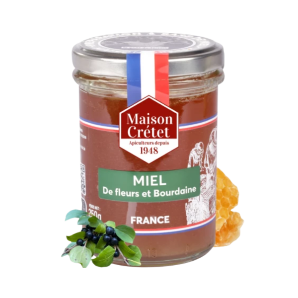 Maison Cretet Miel Fleurs et Bruyère 250 g
