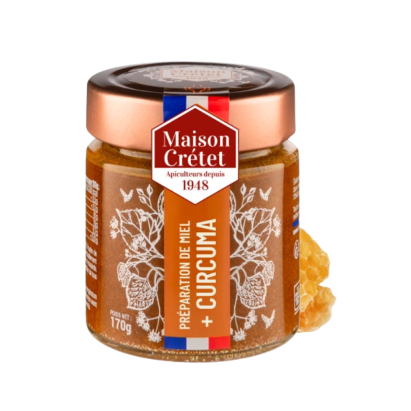 Maison Cretet Miel au Curcuma 170 g