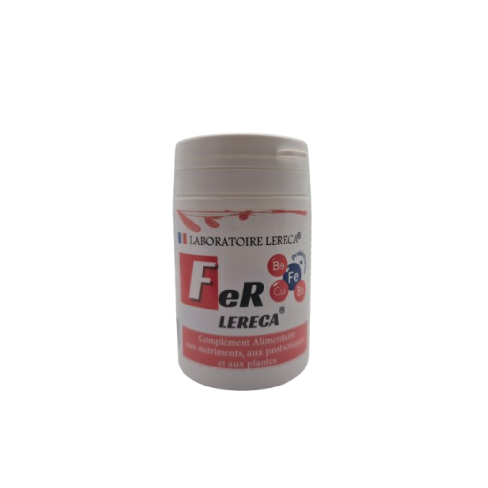 FER LERECA® – Soutien Naturel du Métabolisme et de l’Énergie 30 Gélules FER LERECA® – Soutien Naturel du Métabolisme et de l’Énergie 30 Gélules
