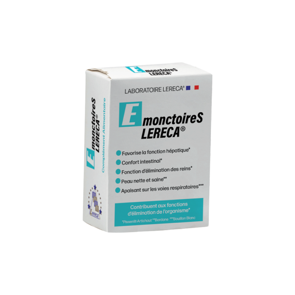 LERECA® Émonctoires – Soutien Naturel des Fonctions d’Élimination et de Détoxification 14 Sticks