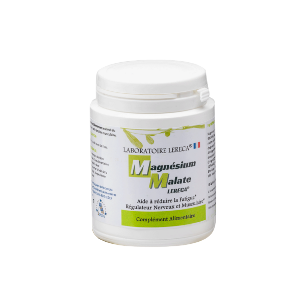 MAGNÉSIUM MALATE LERECA® – Soutien Naturel du Métabolisme, de l’Énergie et de la Détente 60 Gélules