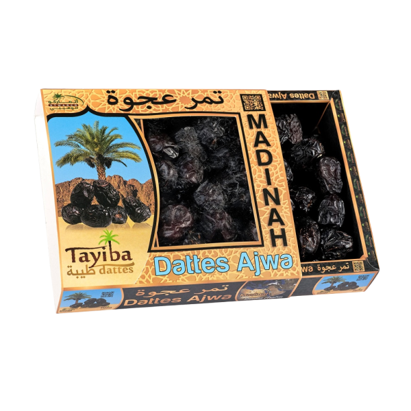 Tayiba Dattes Ajwa Tamr 500 g – Une excellence naturelle venue de Médine
