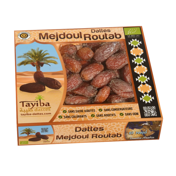 Tayiba Dattes Medjool Routab 500 g – Goût, Douceur et Énergie Naturelle